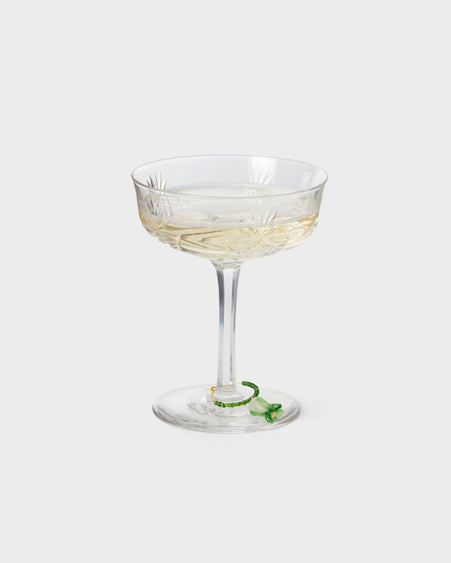 Vinglasmarkörer - Kålhuvud i glas