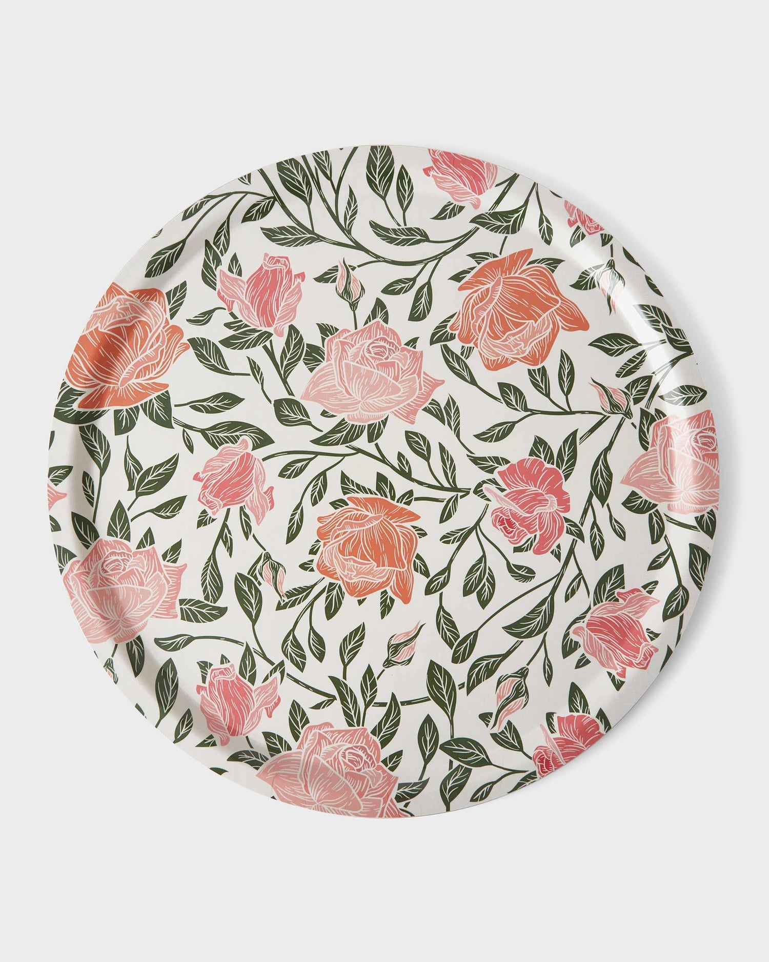 Tray - Roses Ø46cm - Von Home