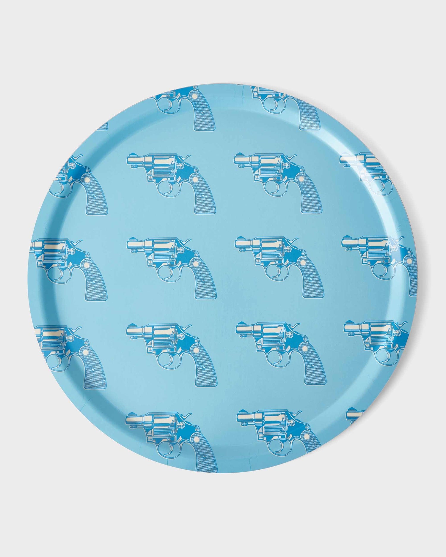 Tray - Blue Pistols Ø46cm - Von Home