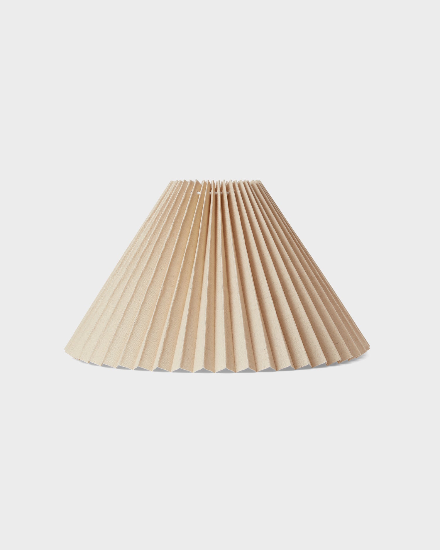 Plisserad Lampskärm tak - Vit / Off white