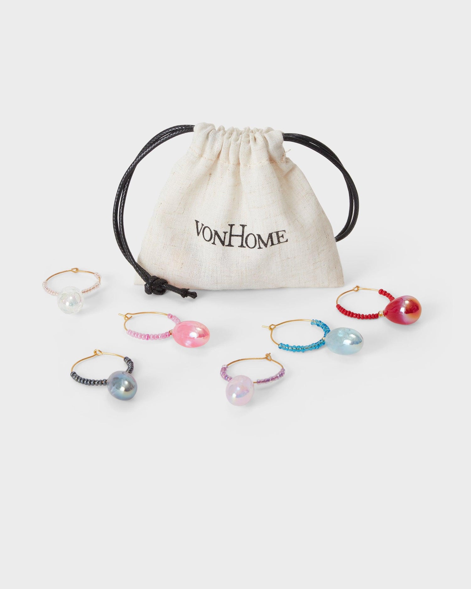 Wine Glass Charms (set of 10) - Von Home