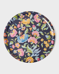 Tray - Colorful Flowers Ø46 cm - Von Home