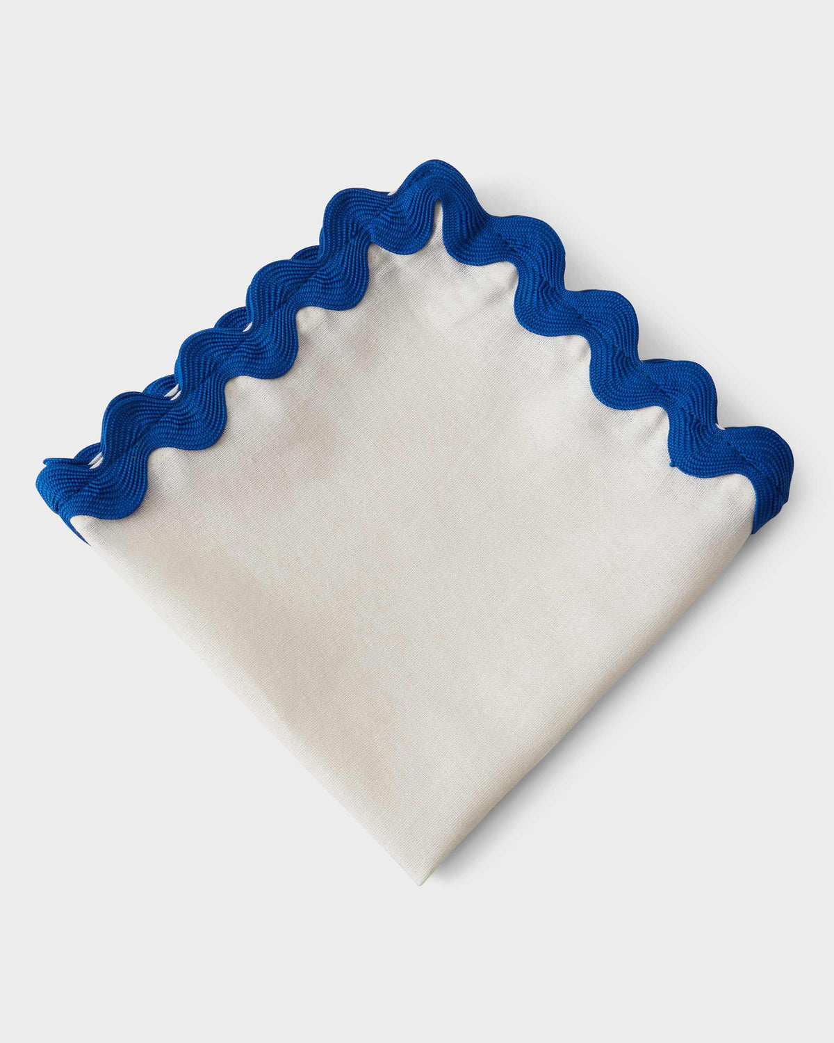 Linen Napkin - Blue ribbon - 40x40cm - Von Home