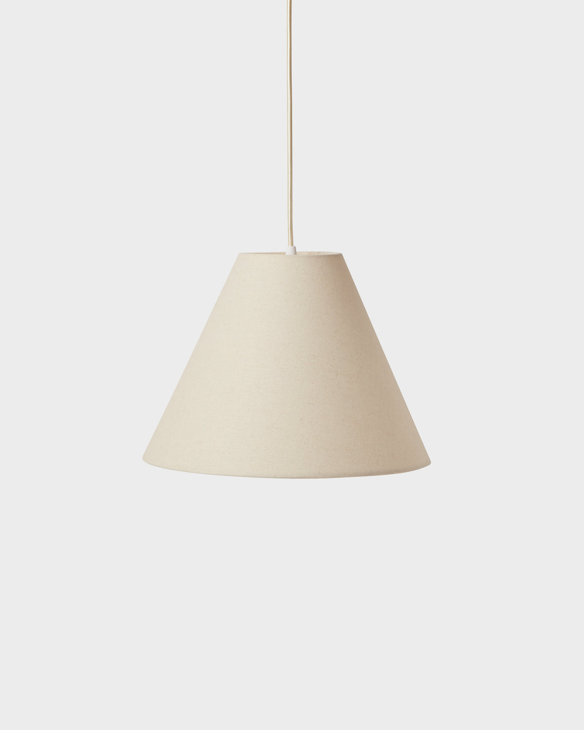 Lampskärm taklampa - Linne - Vit / Off White 32 cm