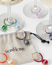 Wine Glass Charms (set of 10) - Von Home